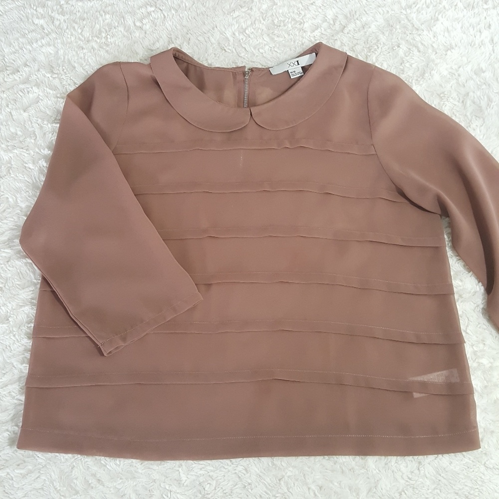 XXI sheer top M